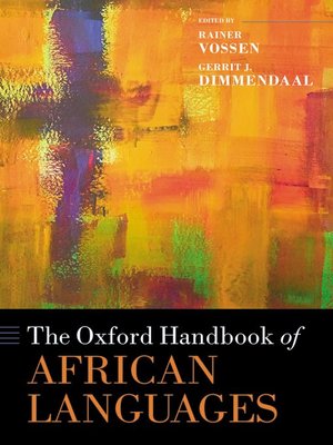 cover image of The Oxford Handbook of African Languages